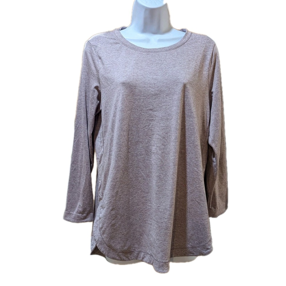 Athleta‎ Untempo Long Sleeve Shirt Purple Size M
